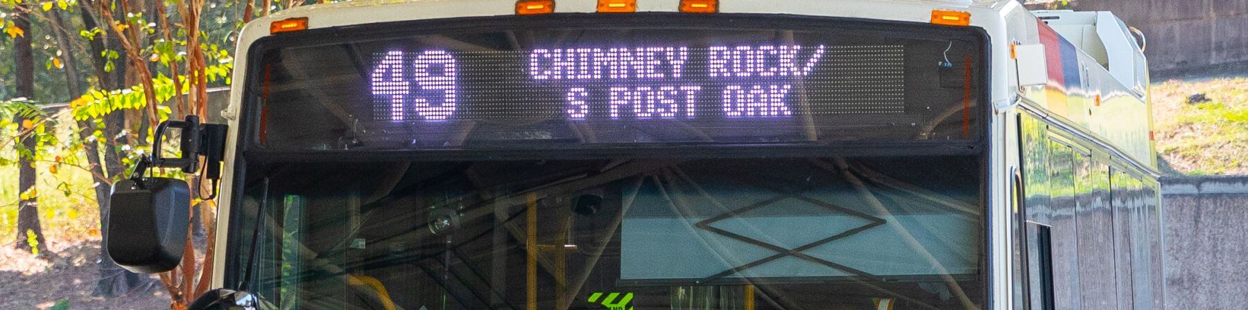 49 Chimney Rock / South Post Oak bus